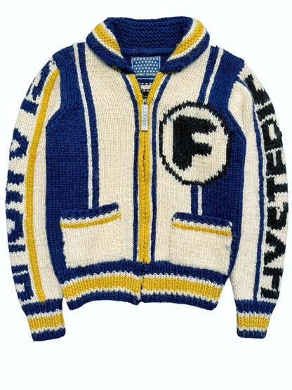1990’s F*ck It Cowichan Cardigan