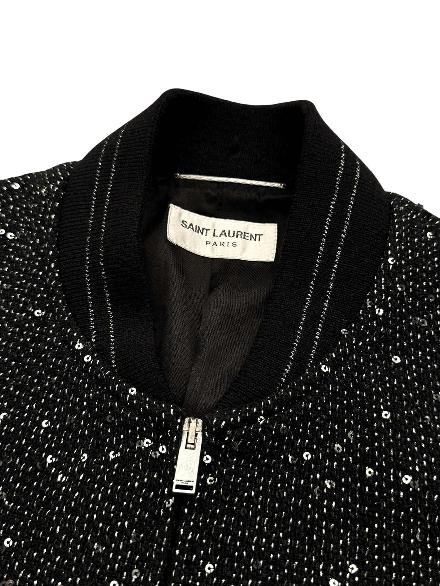 2019 Boucle Sequin Teddy Varsity