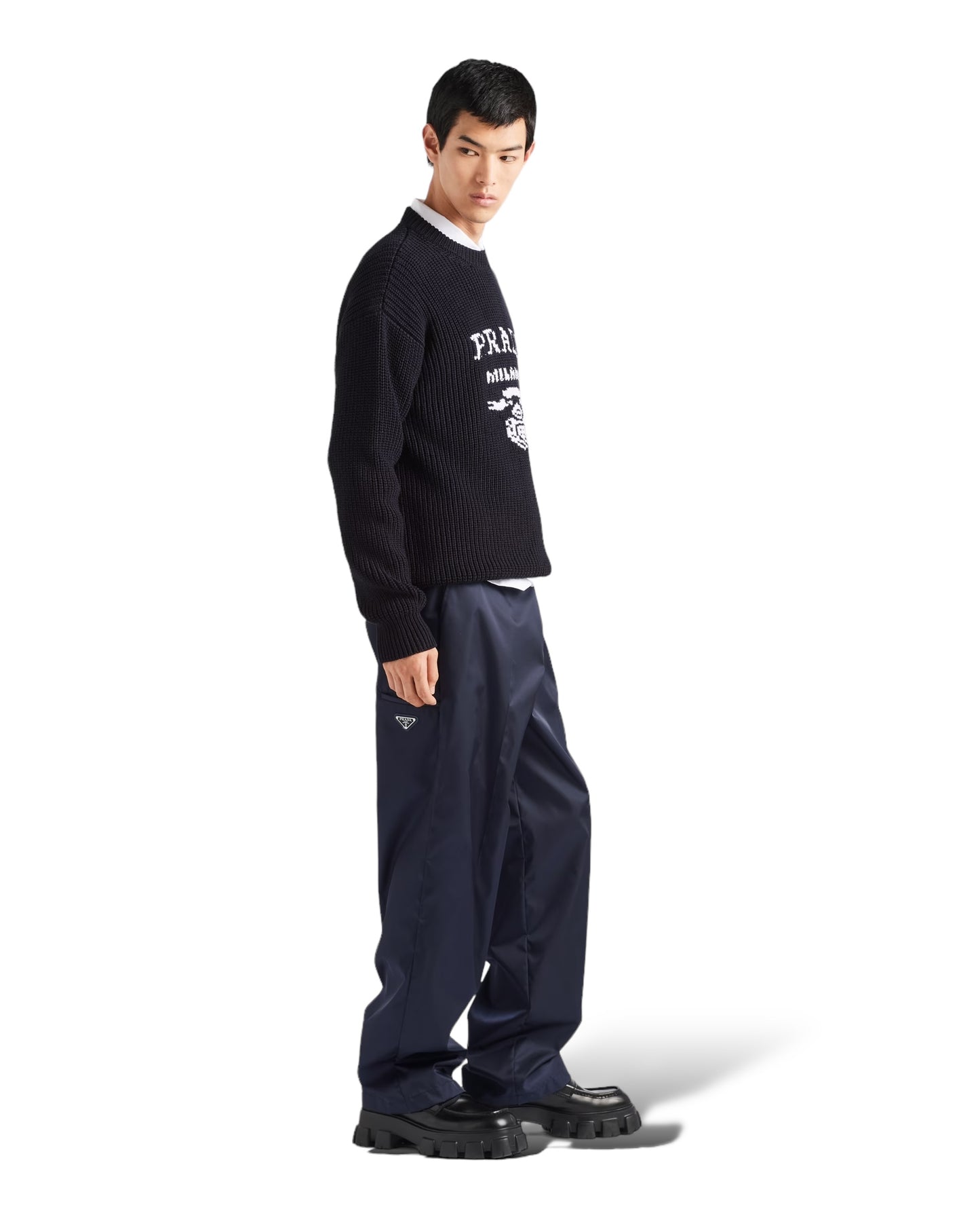 2023 Re-Nylon Relaxed Navy Trouser