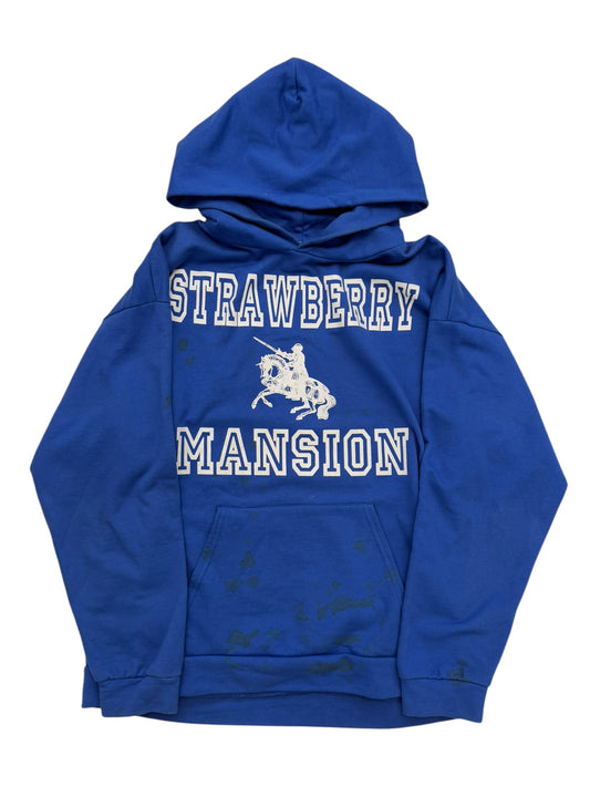 Blue Strawberry Mansion Hoodie