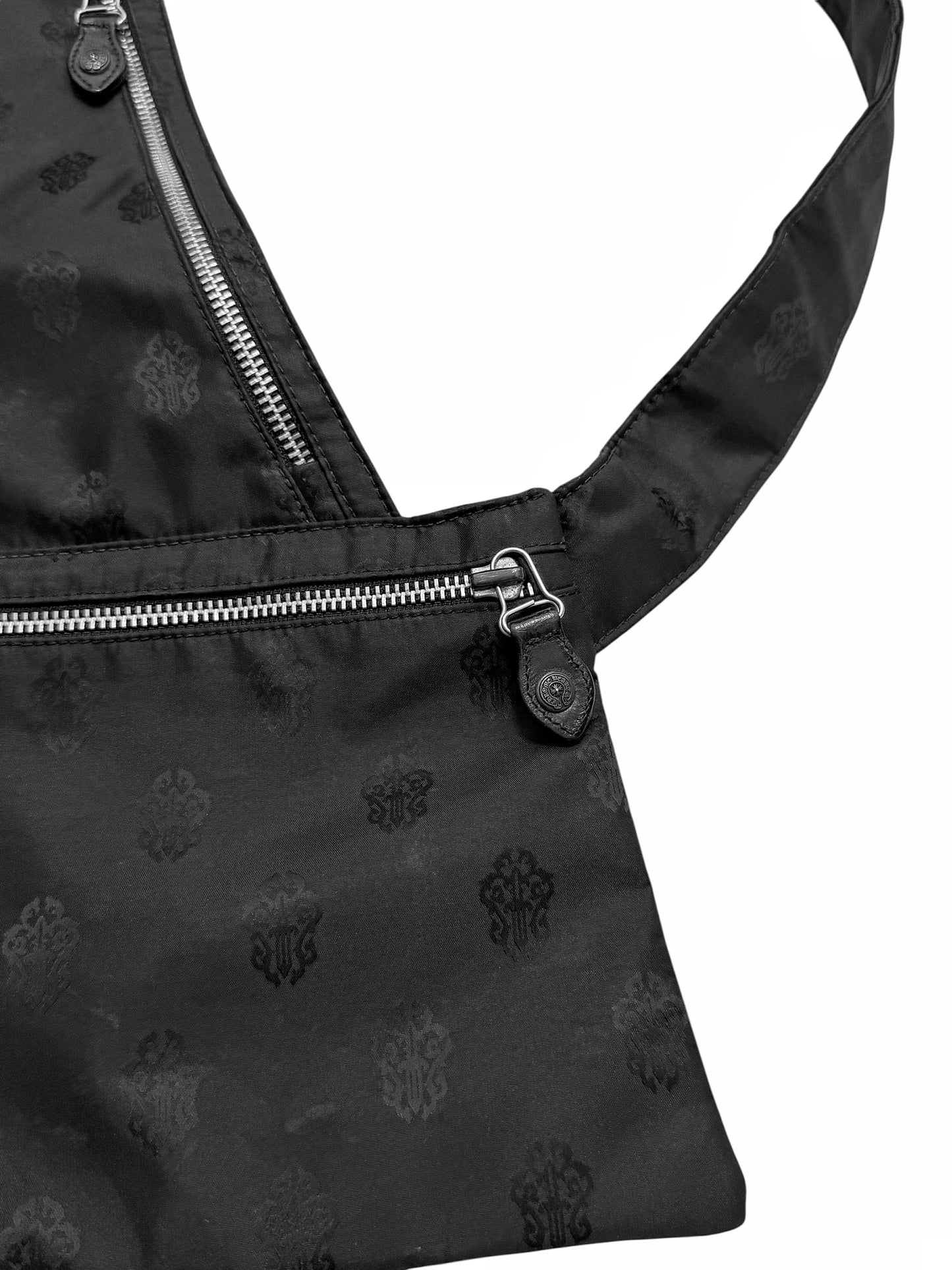 Vintage Nylon Dagger Monogram Holster Sling Bag