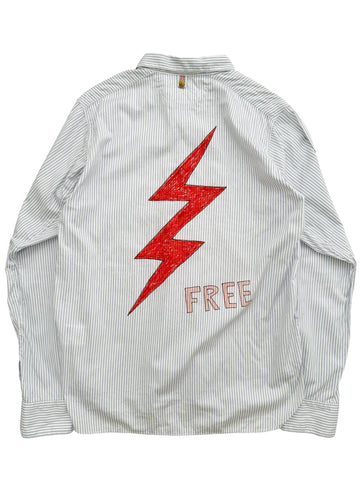 Lightning Free Stripe Shirt