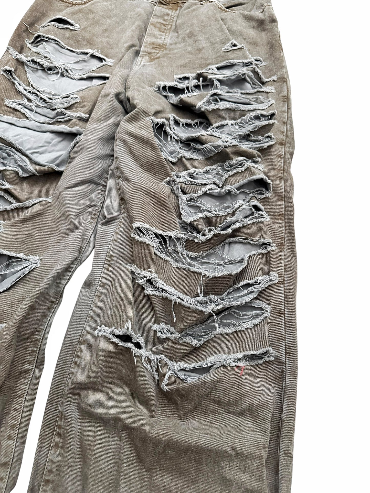 Mud Big Daddy Baggy Distressed Denim Jeans