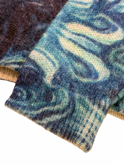 Watercolor Mohair Rezayne Giant Sweater