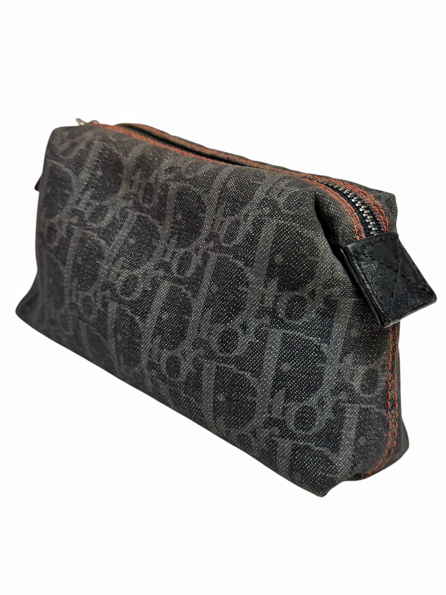 “Flight” Black Trotter Monogram Small Pouch