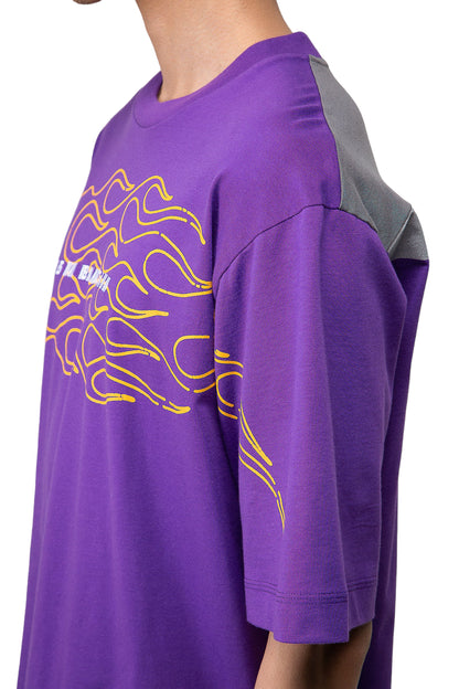 Purple Flame Shirt