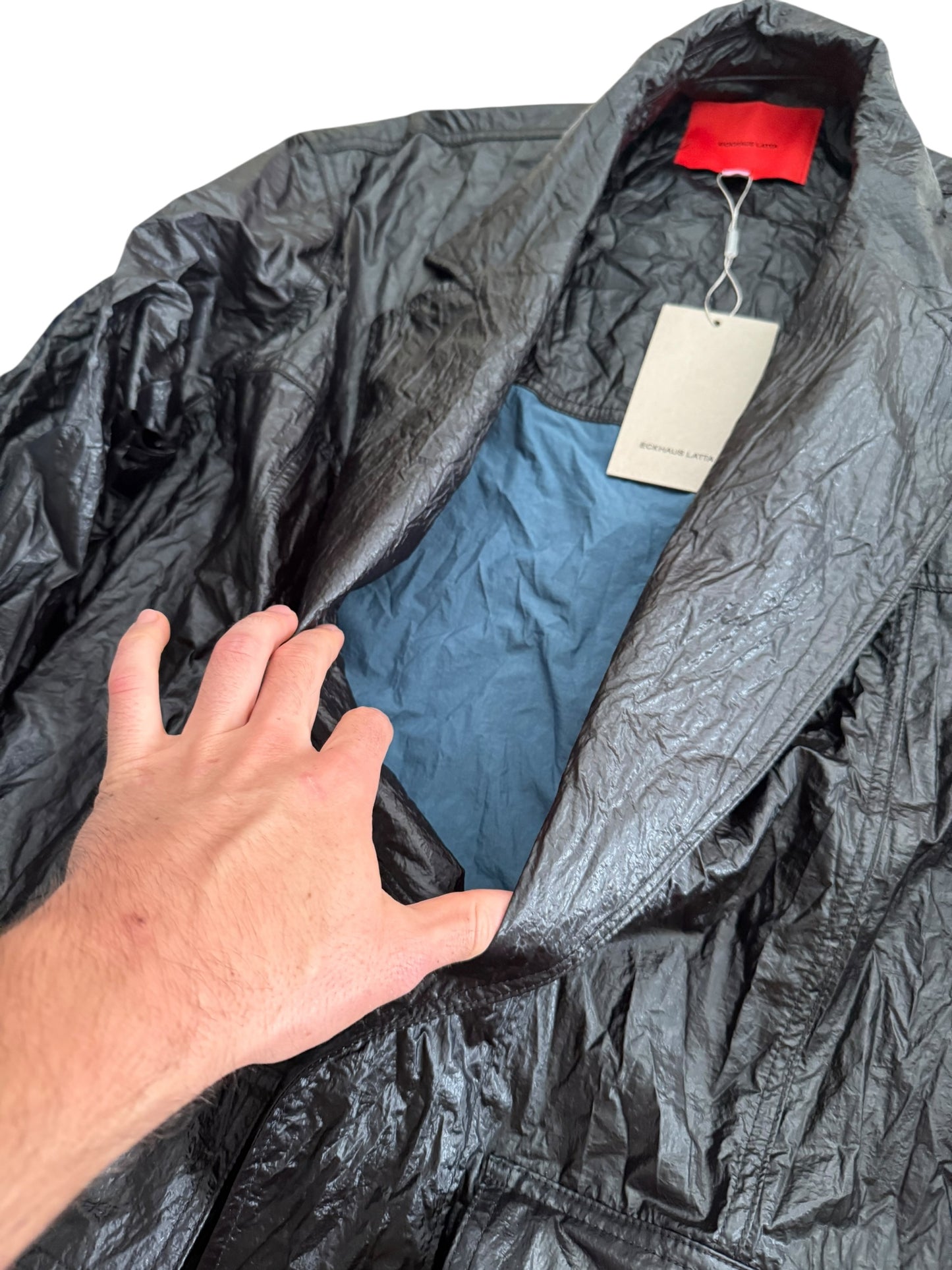 Nylon Oversized Trench