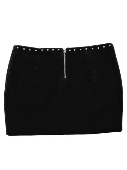 Studded Felted Skirt