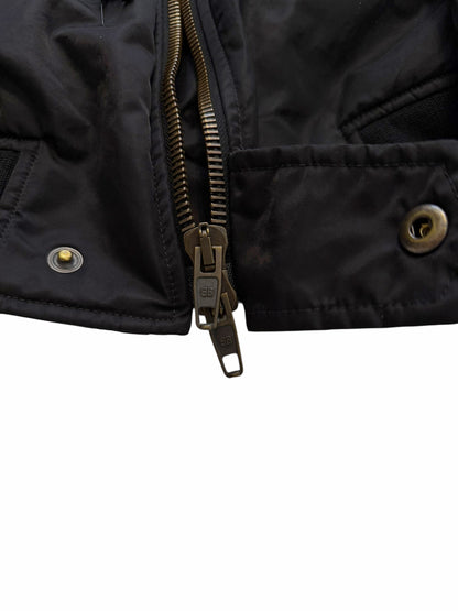 3B Hooded Nylon Bomber