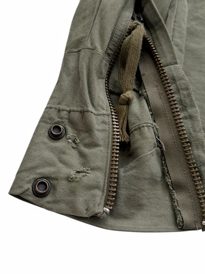 2018 Reconstructed Army Tent Shirt Jacket