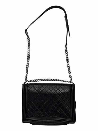 Large Caviar Boy Flap Chain Bag