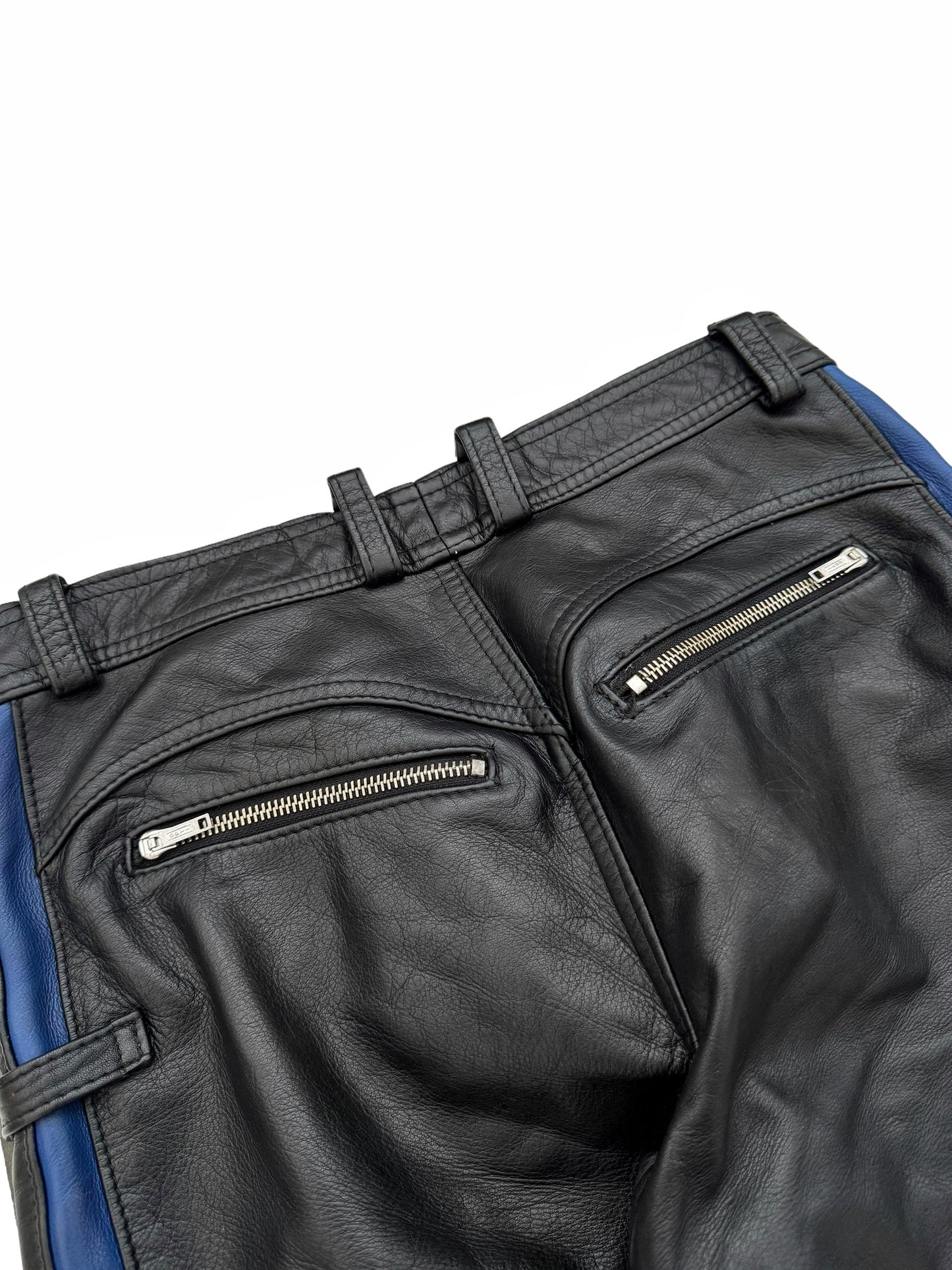 1980’s Amsterdam Cup Zip Leather Pants