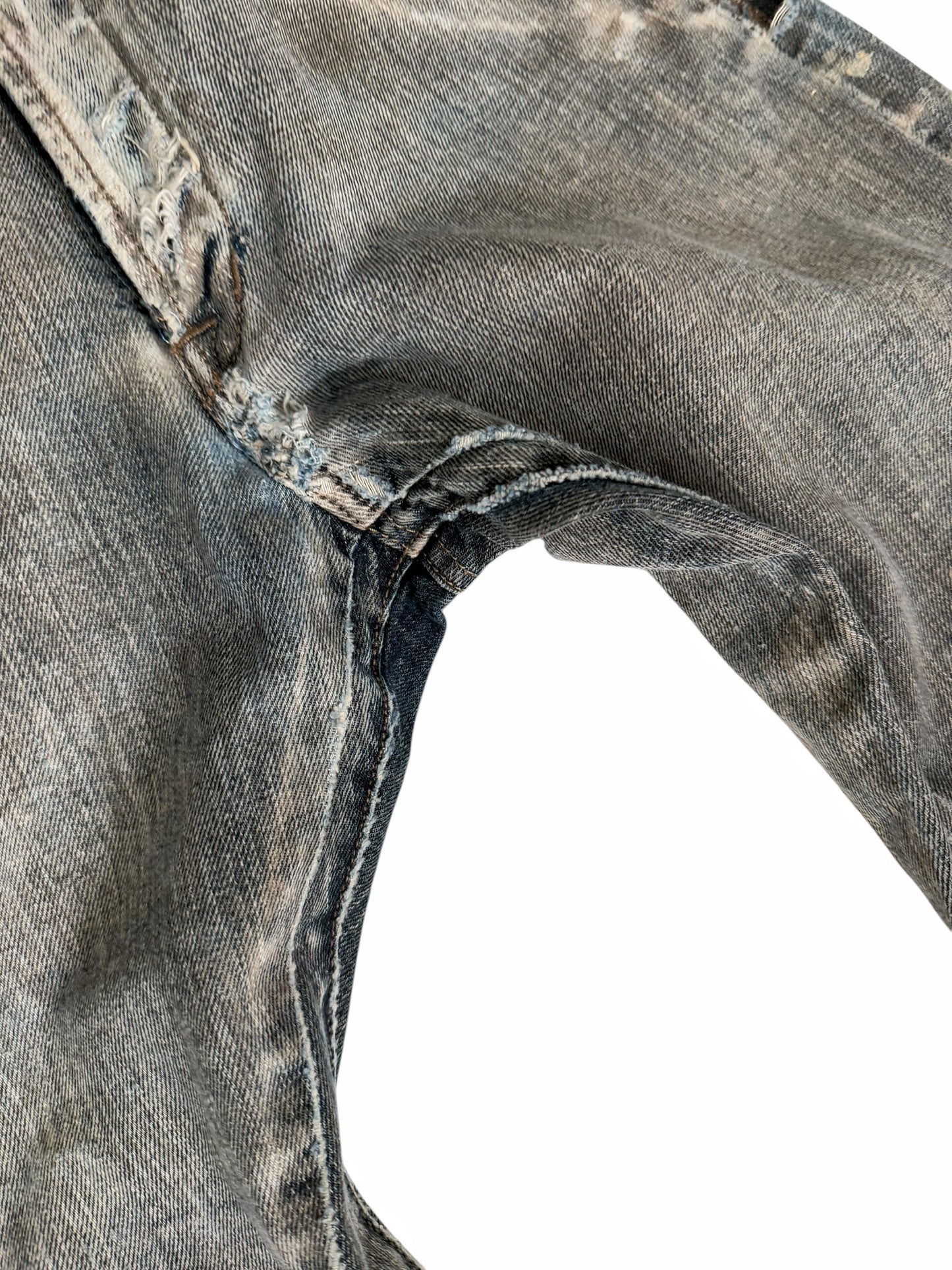 Old Punk Thrash Denim