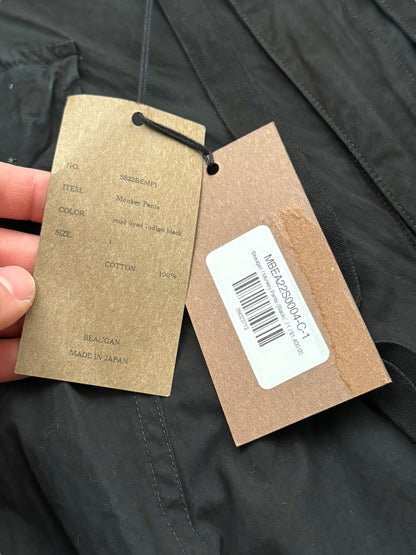 Monkey Pant Cargo Mud Dyed Black