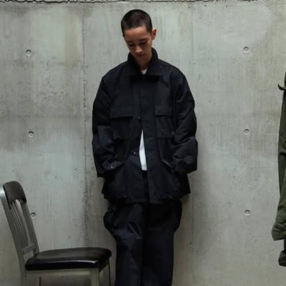 WMILL-LS 01 Oversized Military Jacket