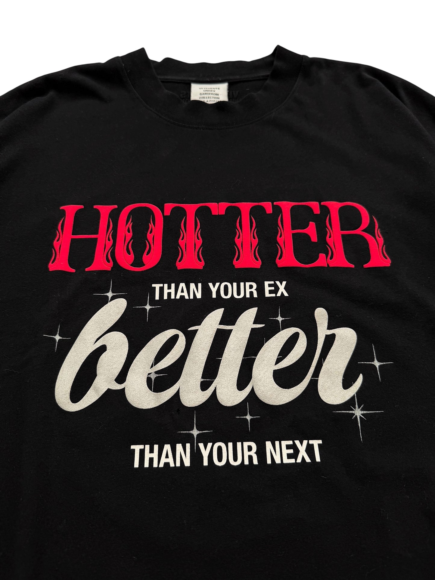 Hotter Than Ex Novelty Oversized Shirt