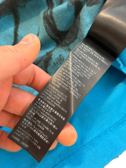 Mud Show Blue Graffiti Skater Shirt
