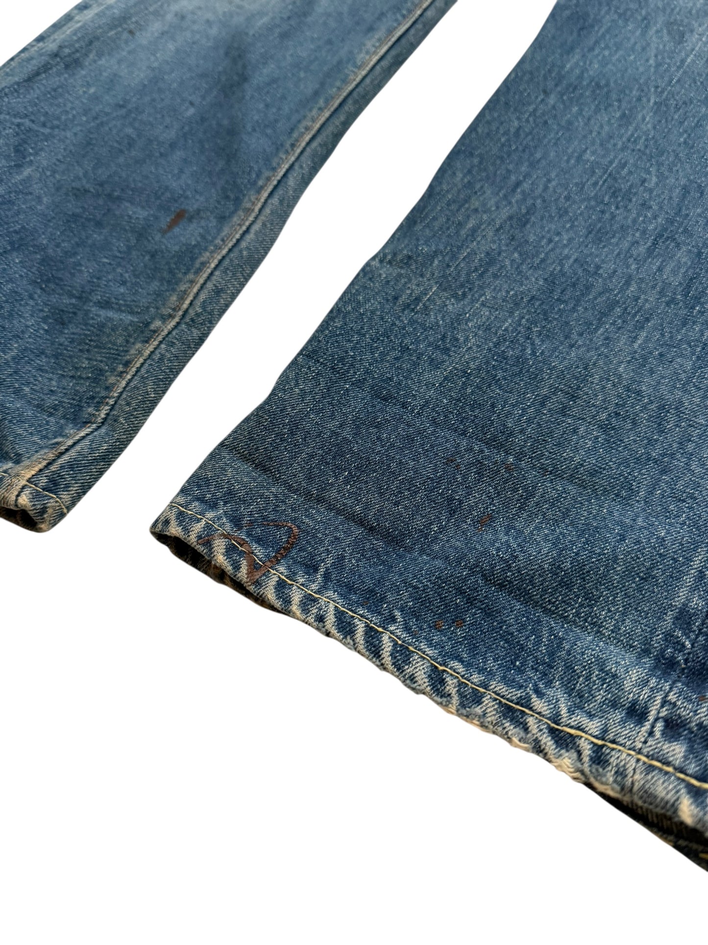 OG 1960’s Big E Selvedge Hidden Rivet 501 Denim