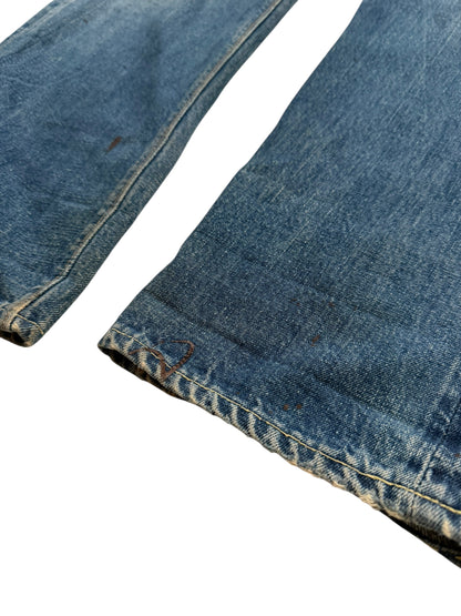 OG 1960’s Big E Selvedge Hidden Rivet 501 Denim
