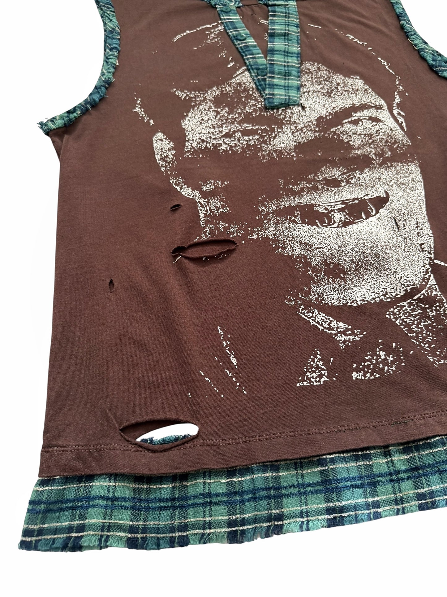 Jaws James Bond Layered Distressed Tank Tee