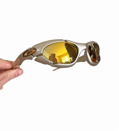 Plate Sunglasses (24k Gold Lenses)