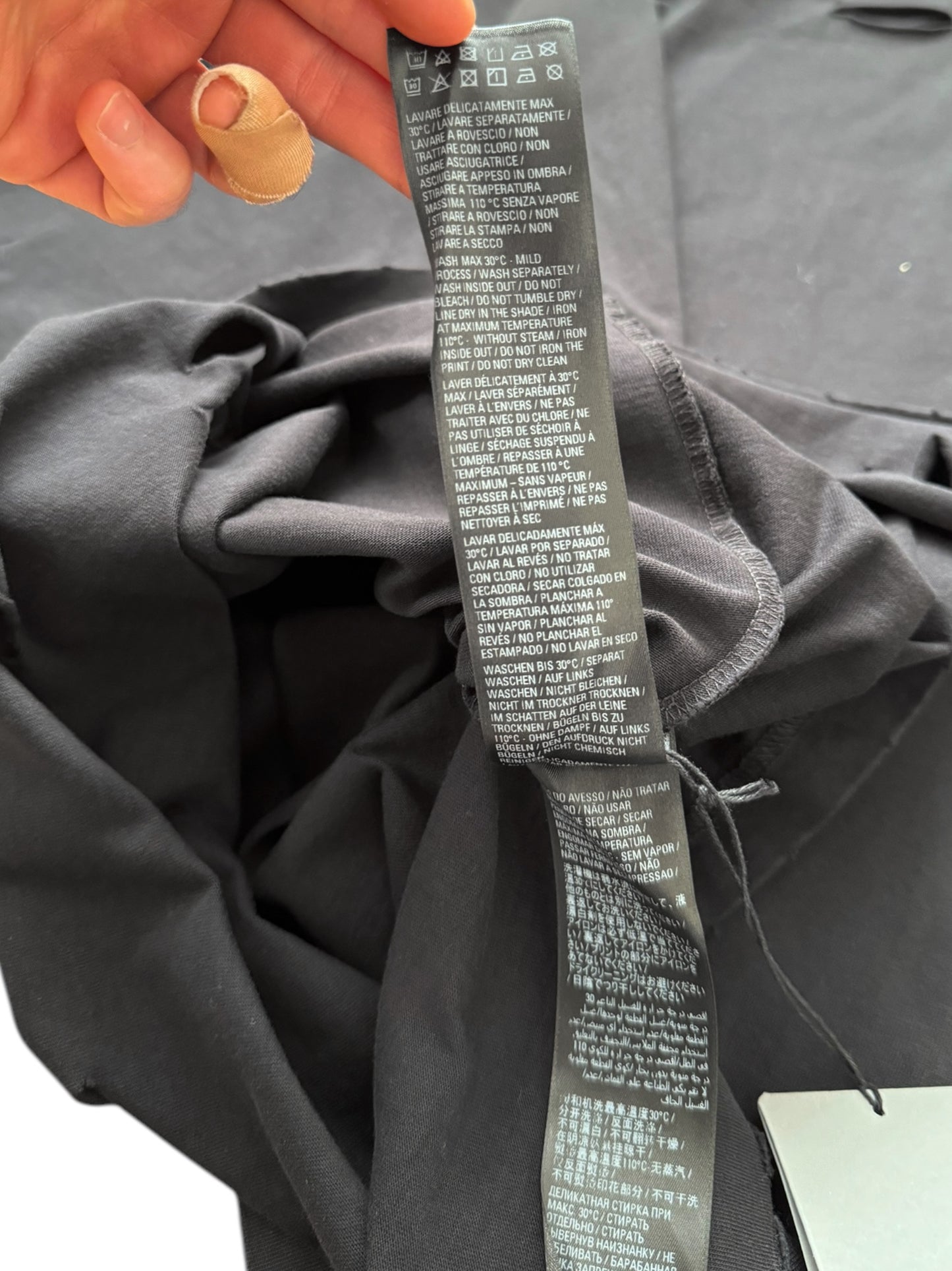 Distressed Thrashed Logo Shirt