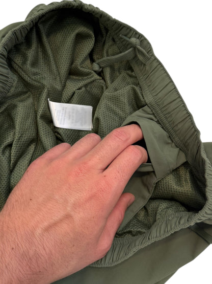 2023 Warmup Logo Zip Pants Olive