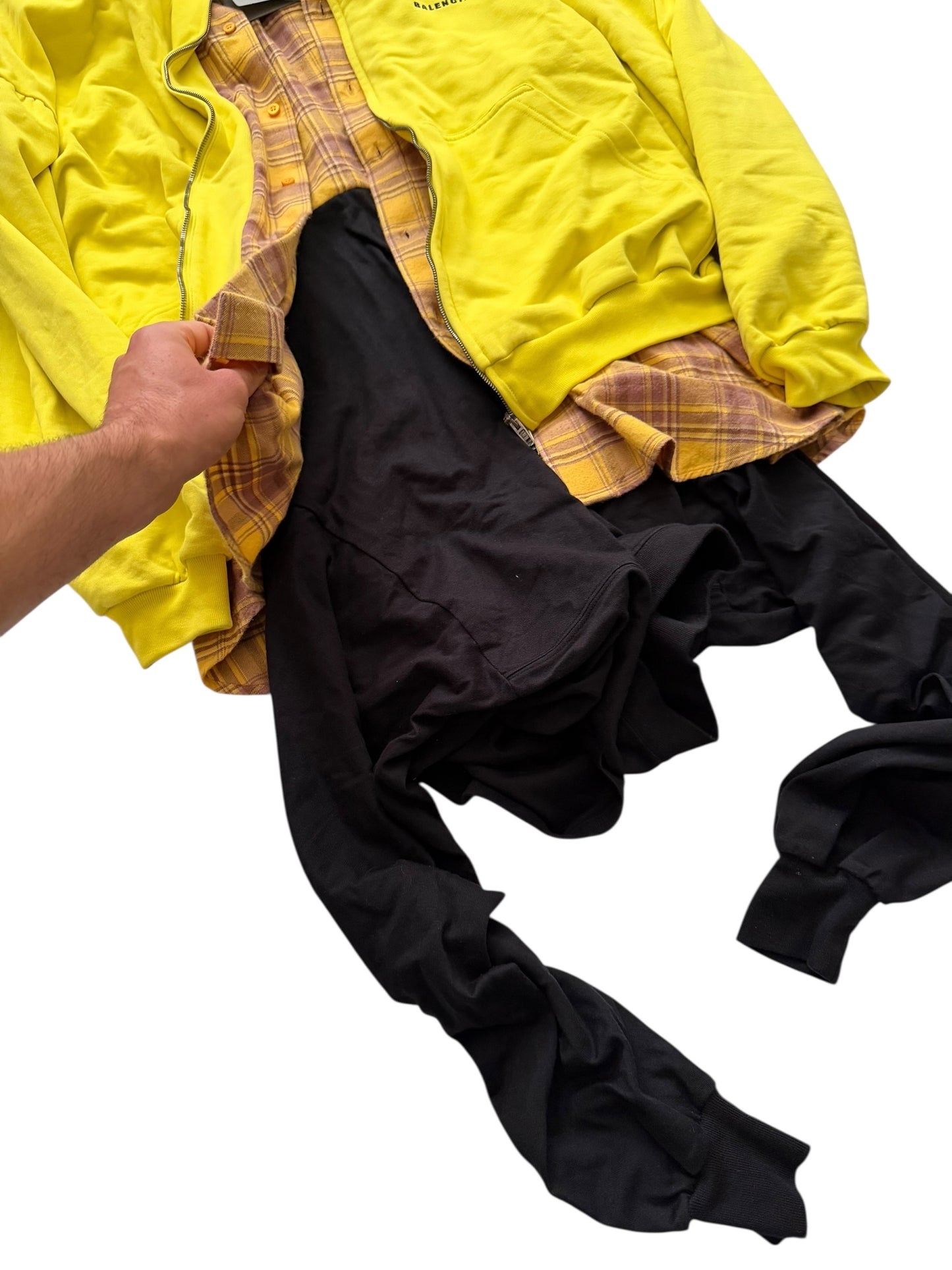 Layered Unity Yellow Hoodie