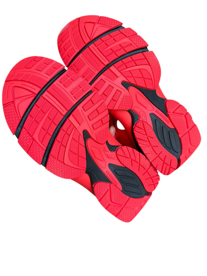 Tourist Strap Sandals Red/Black