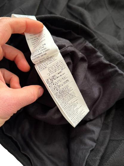 Wool Fence Pleat Cropped Anorak Jacket