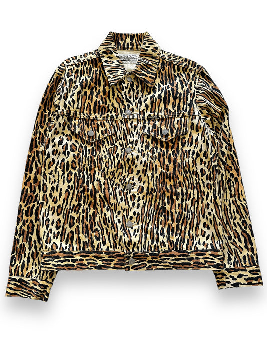 Cheetah Denim Rockabilly Trucker