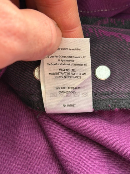 The Crow Comic Purple Denim