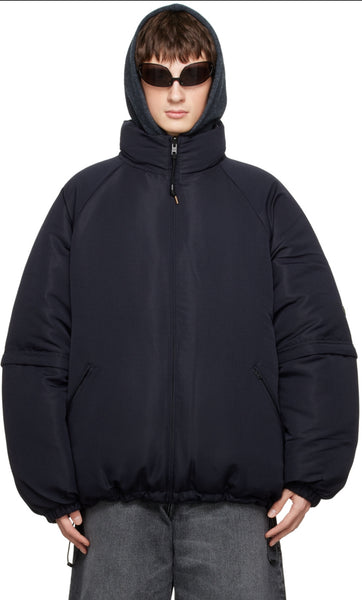 Reversible Down Feather Herre Puffer Jacket