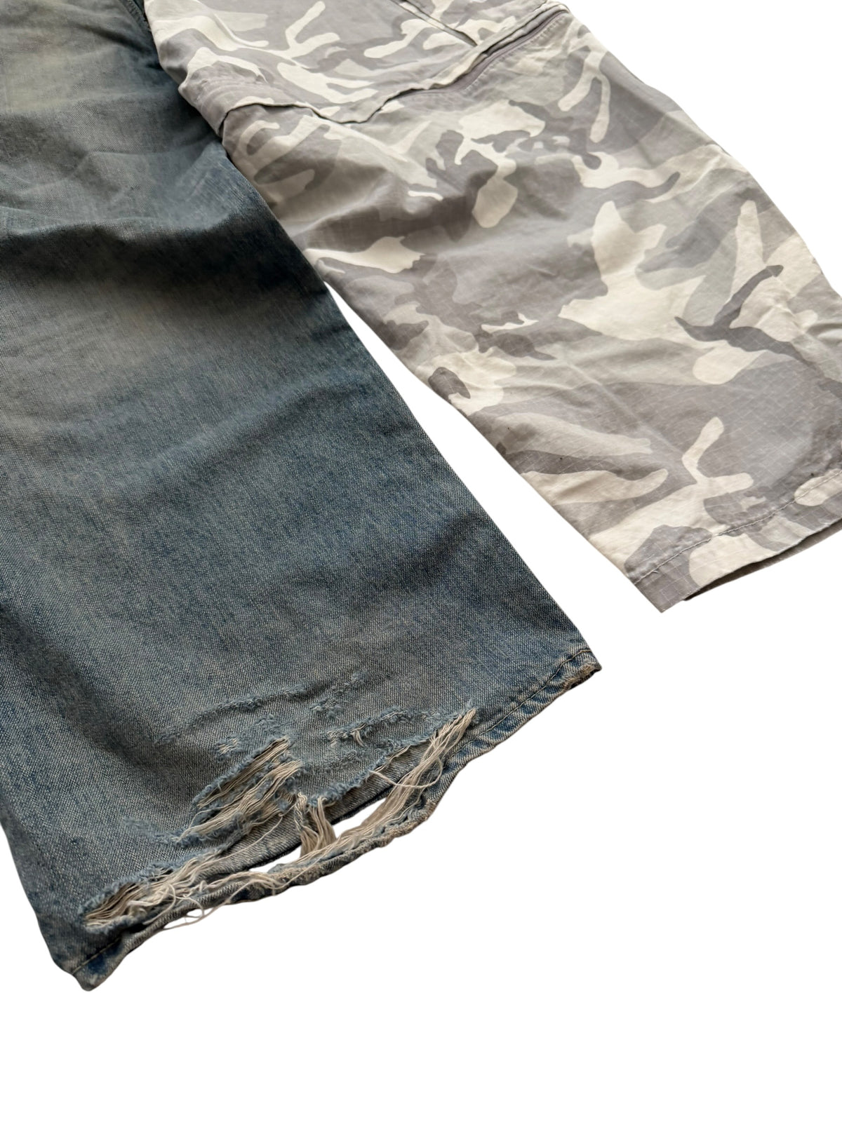 2024 Split Camo Denim Cargo 50/50