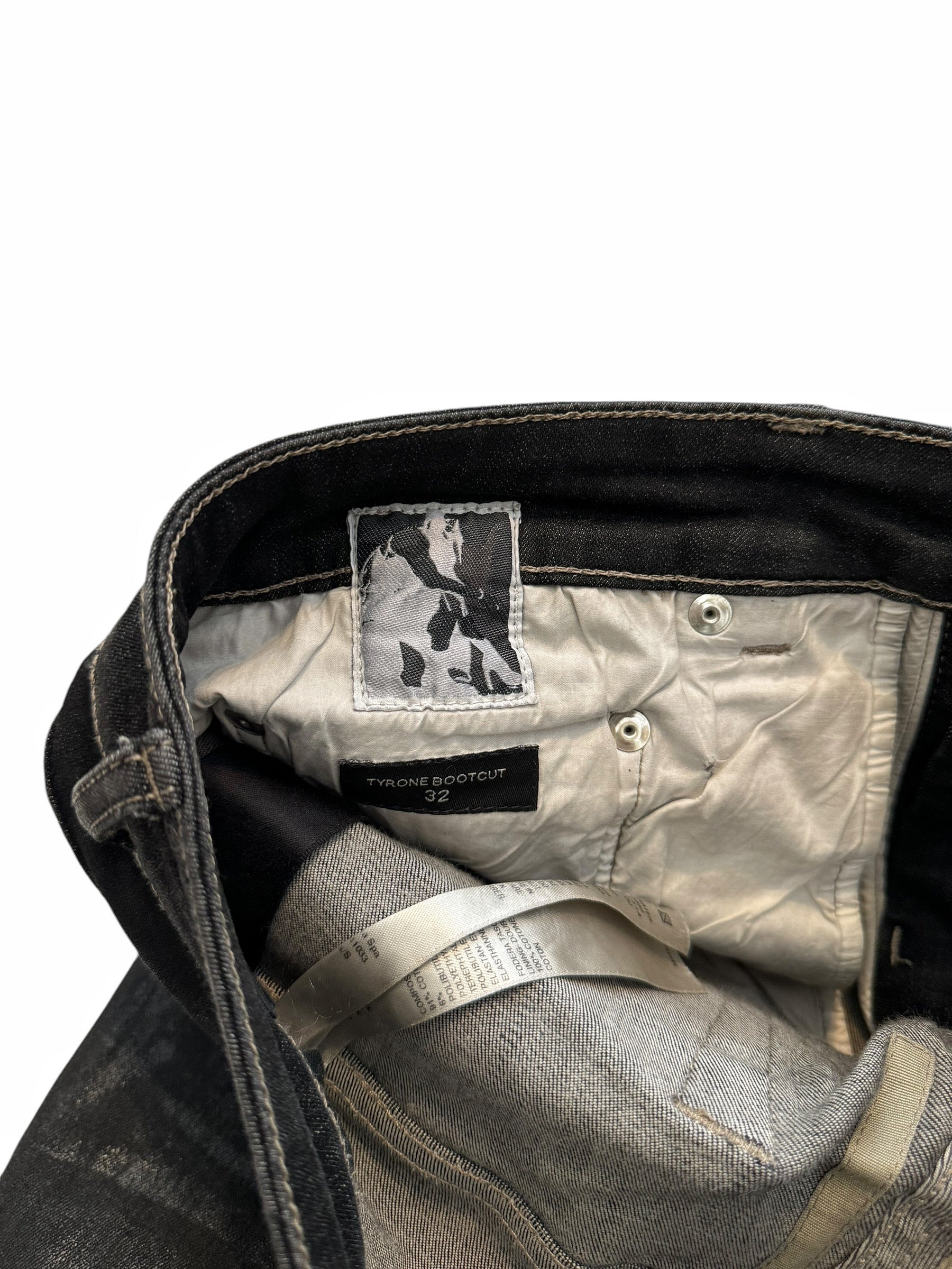 Foil Wax Tyrone Bootcute Flare Denim – Archive Reloaded