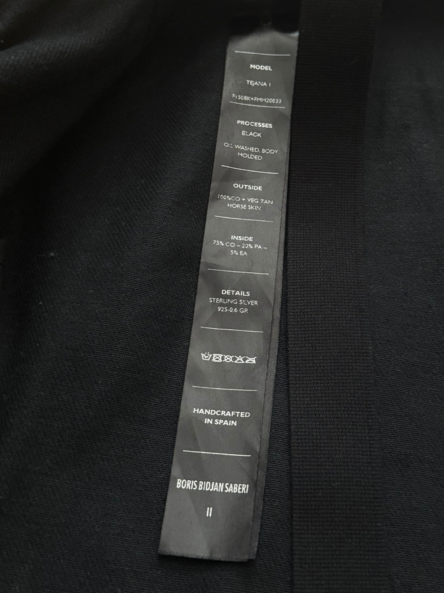 Tejana Horse Leather Trucker Parachute Jacket