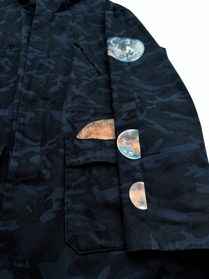 Sterling Ruby Camo Shark Fathers Parka