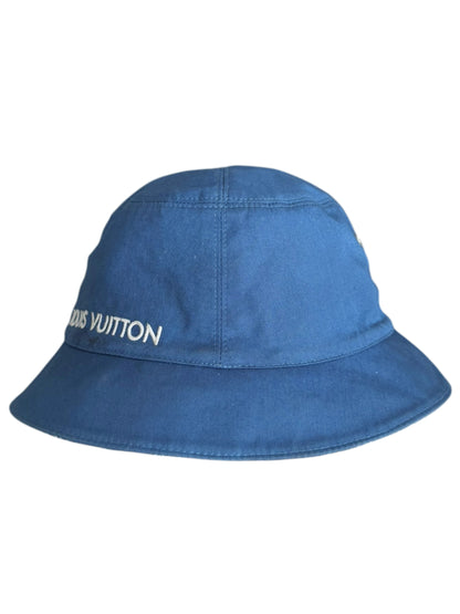 Denim Monogram Reversible Bucket Hat