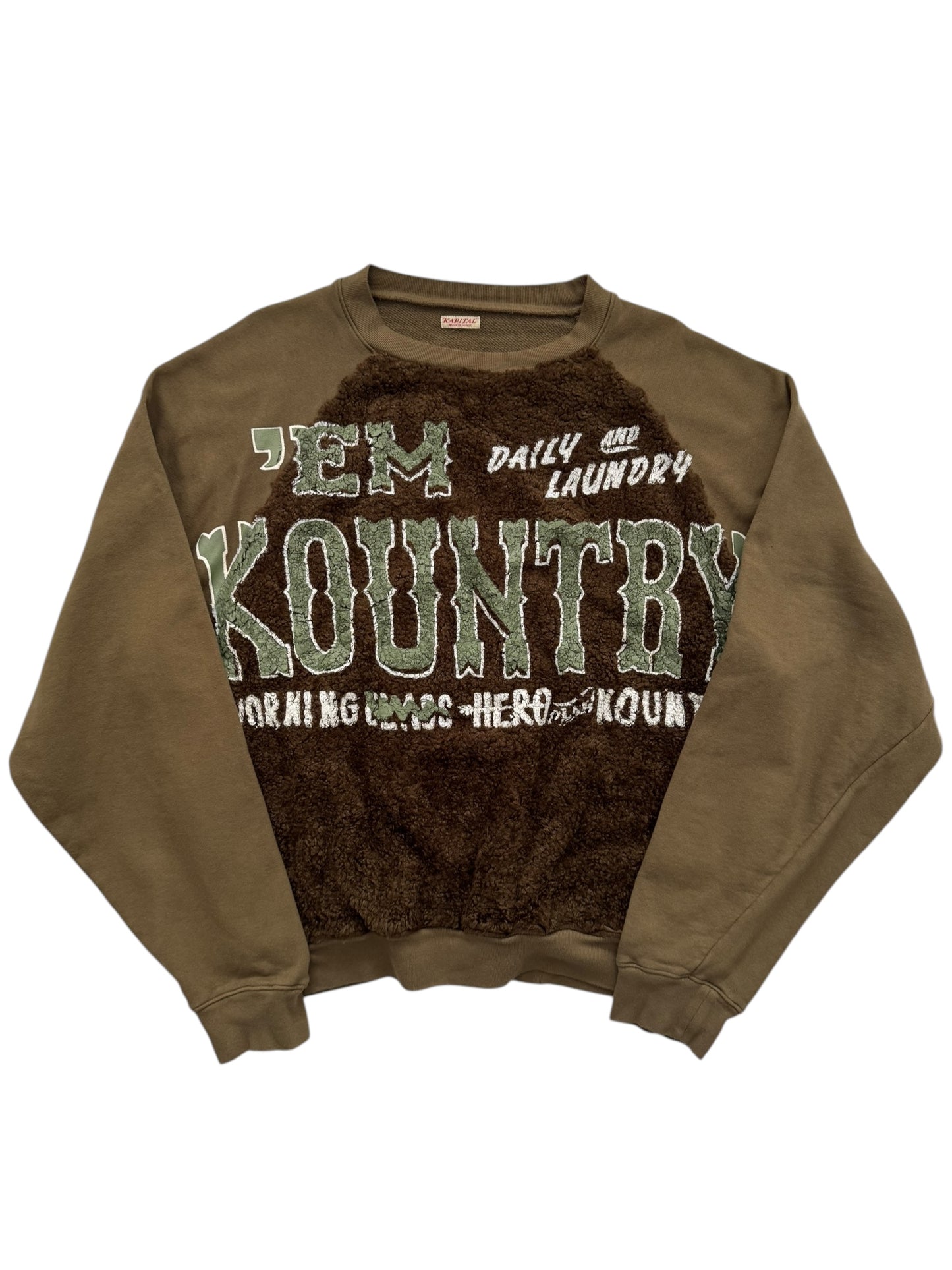 Kountry Grizzly Crewneck