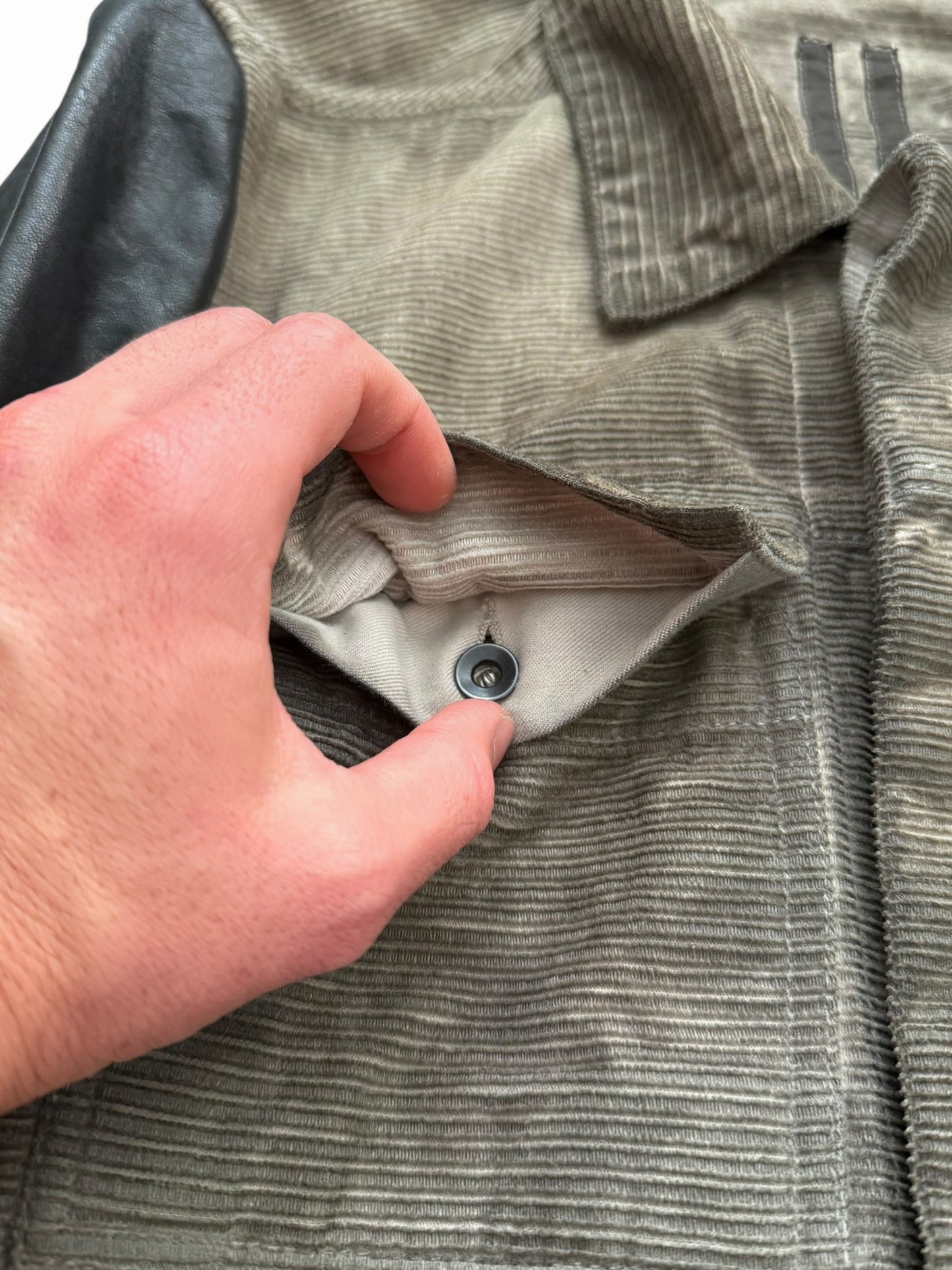 2000’s Hogwash Hybrid Trucker Leather Jackets (Sample?)