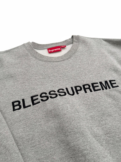 BlessSupreme Embroidered Crewneck