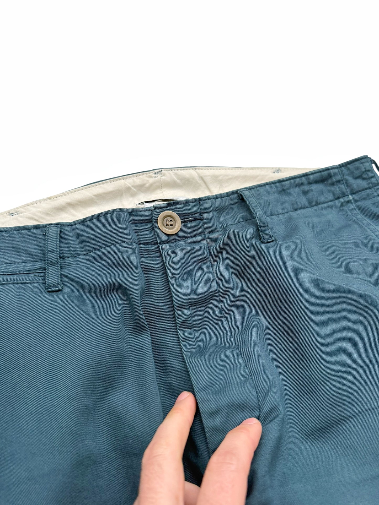 Blue Slim Chino