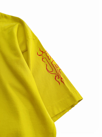 Vintage Darkwave Yellow Shirt