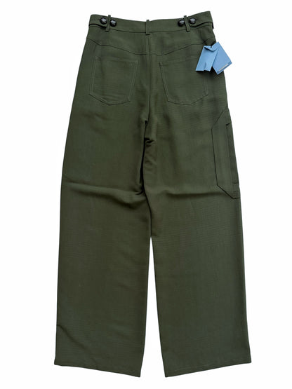 Arjin Baggy Carpenter Green Trouser