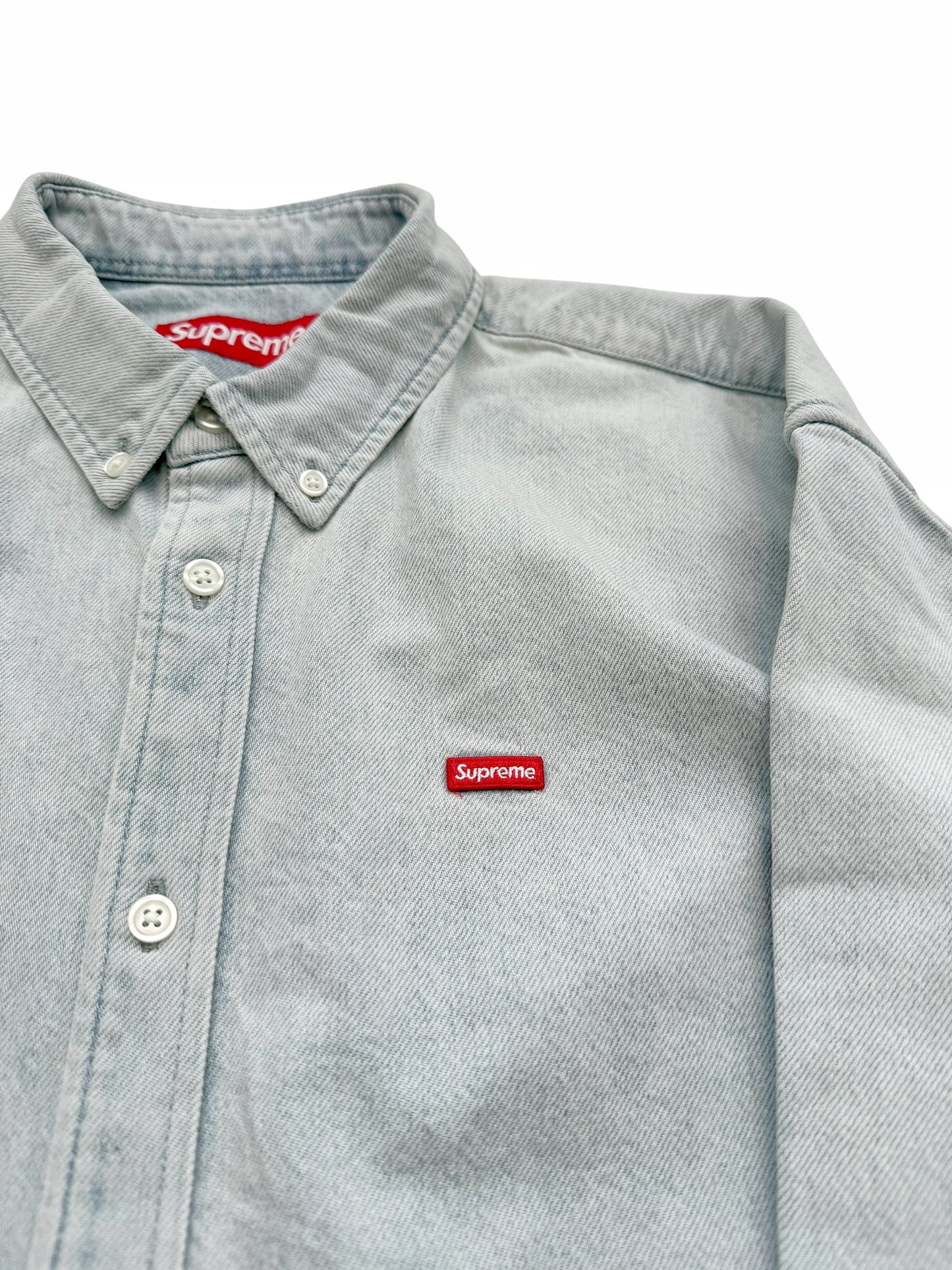 Denim Small Box Logo Shirt