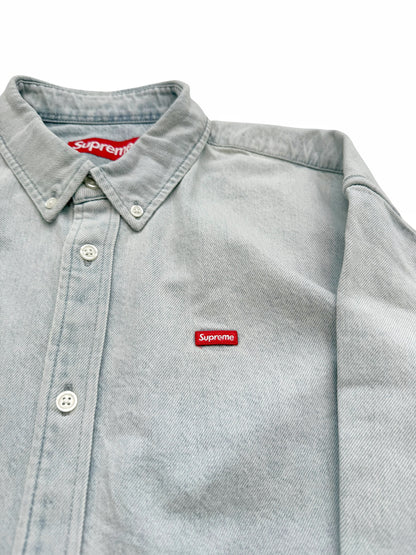 Denim Small Box Logo Shirt