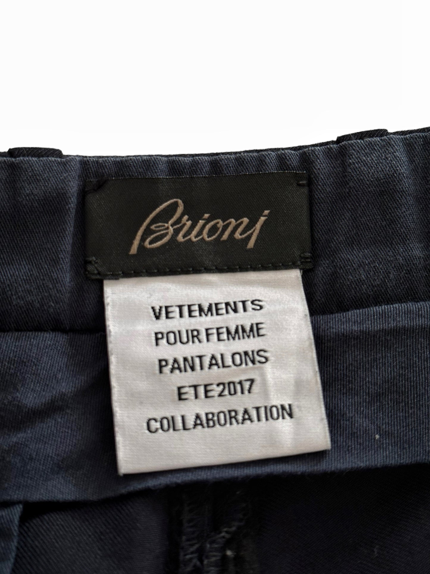 2017 Vetements x Brioni Wool Trouser