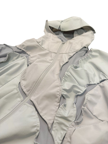 6.0 Left Patchwork Reconstructed Windbreaker Parka