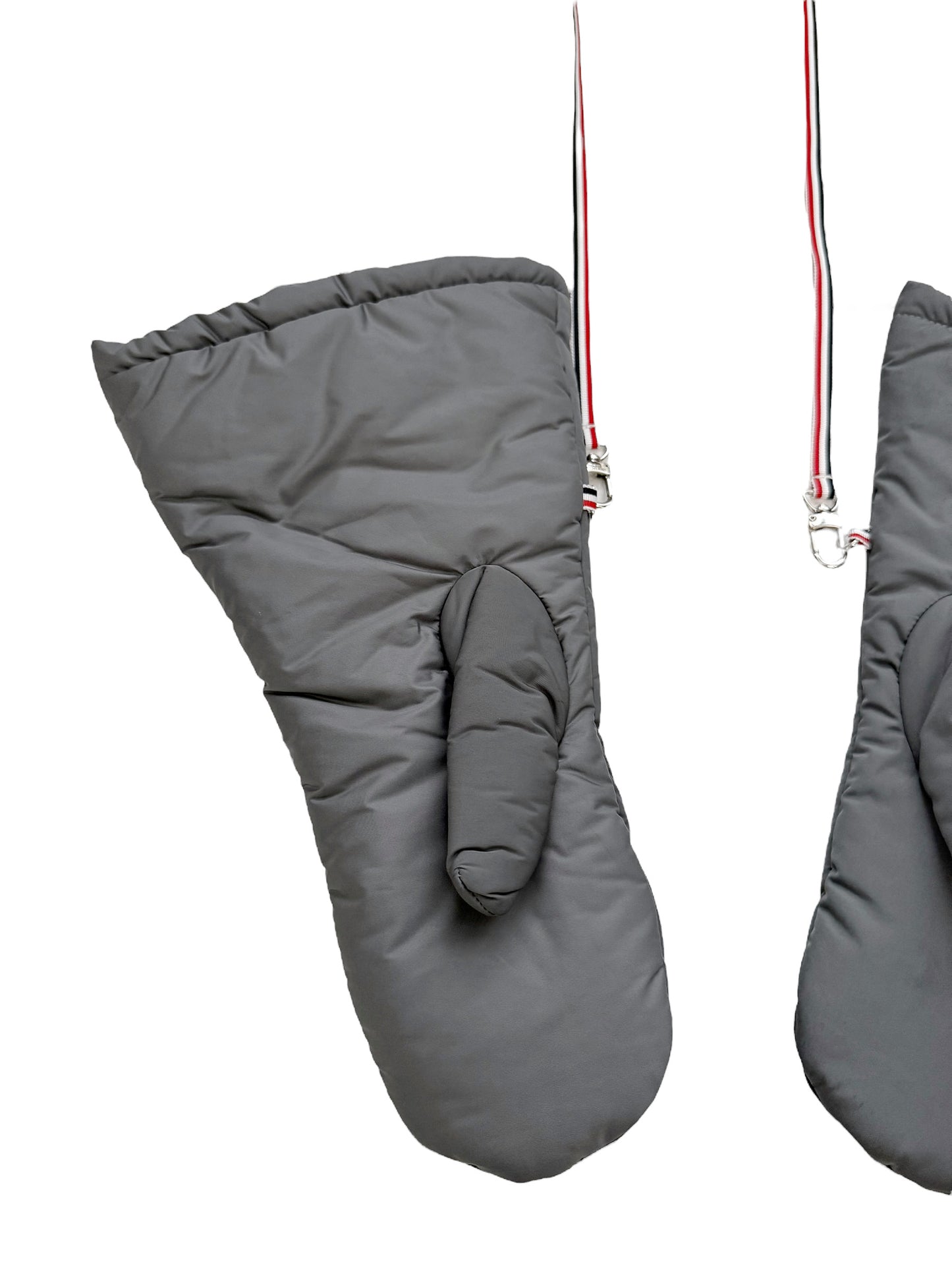 Puffy Mittens with Strap