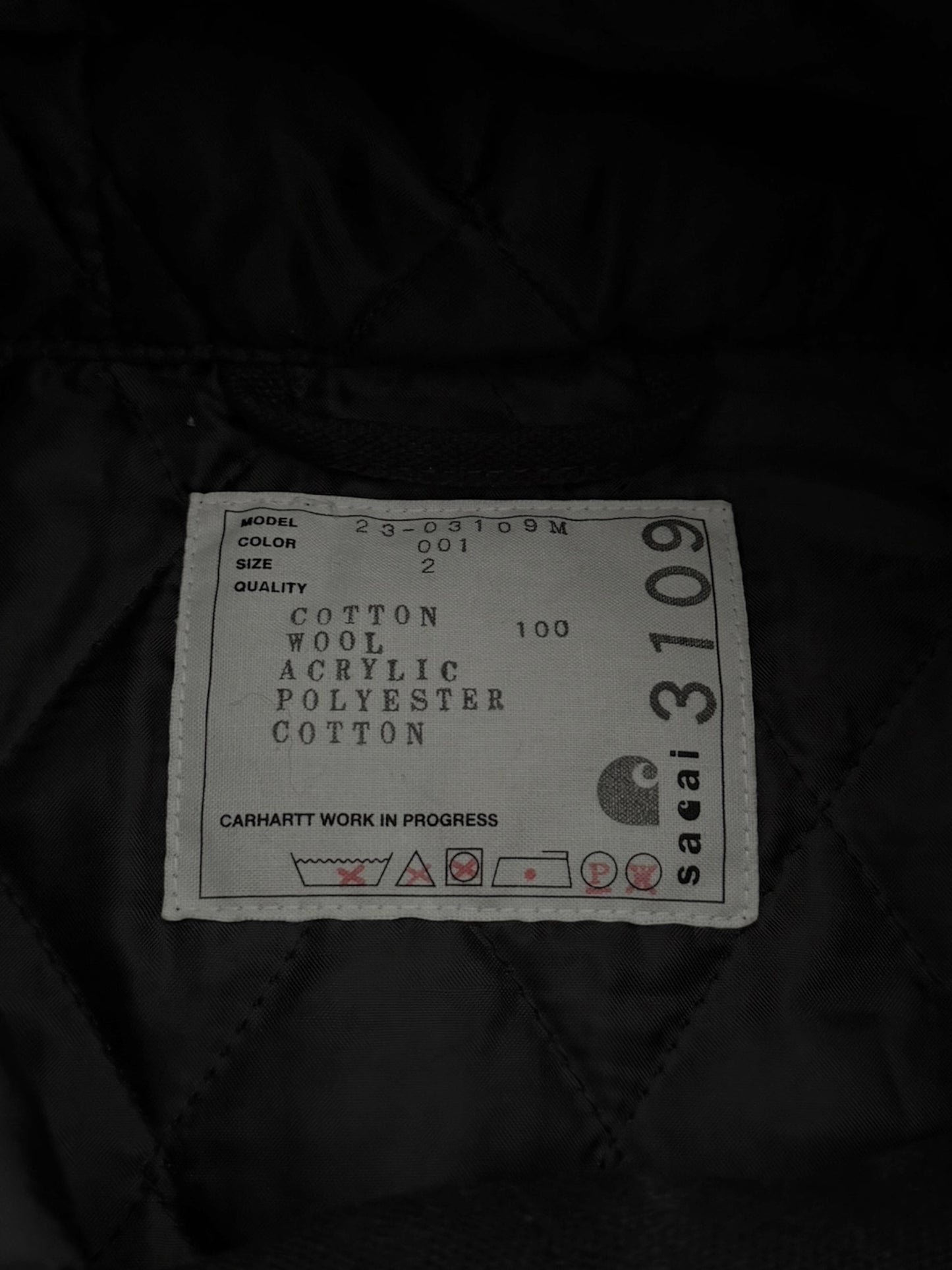 x Carhartt Collab Fur Trim Canvas Parka